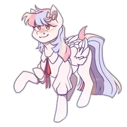 Size: 1024x1024 | Tagged: safe, artist:eggymy, deleted from derpibooru, derpibooru import, oc, pegasus, pony, clothes, female, mare, shirt, simple background, solo, transparent background