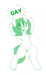 Size: 2296x3736 | Tagged: safe, artist:quarantinedchaoz, derpibooru import, oc, oc:emerald jewel, earth pony, pony, colt quest, child, colt, cute, femboy, foal, hair over one eye, male, monochrome, solo, standing