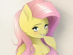 Size: 4000x3000 | Tagged: safe, artist:maneingreen, derpibooru import, fluttershy, pegasus, pony, blushing, cheek fluff, chest fluff, ear fluff, smiley face, solo