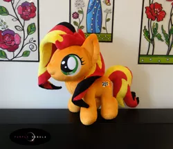 Size: 1280x1099 | Tagged: safe, artist:purplenebulastudios, derpibooru import, oc, pony, female, filly, irl, not sunset shimmer, photo, plushie, solo