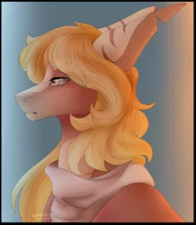 Size: 2541x2909 | Tagged: safe, artist:amcirken, derpibooru import, oc, oc:sheik, pony, bust, male, portrait, solo, stallion