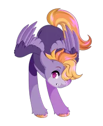 Size: 2041x2505 | Tagged: safe, artist:ohhoneybee, derpibooru import, oc, oc:cosmic skies, pegasus, pony, high res, male, simple background, solo, stallion, transparent background