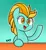 Size: 623x677 | Tagged: safe, artist:handgunboi, derpibooru import, lightning dust, pegasus, pony, cute, dustabetes, female, image, jpeg, looking at you, mare, open mouth, open smile, simple background, smiling, smiling at you, solo, teal background, waving
