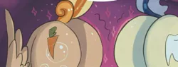 Size: 901x341 | Tagged: artist:xjenn9fusion, butt, carrot top, commissioner:bigonionbean, cutie mark, dat ass was fat, dat butt, derpibooru import, derpy hooves, extra thicc, female, flank, fusion, fusion:clumsy carrot, fusion:dental authority, goldenbutt, golden harvest, mare, mayor mare, meme, minuette, oc, oc:clumsy carrot, oc:dental authority, plot, safe, wings