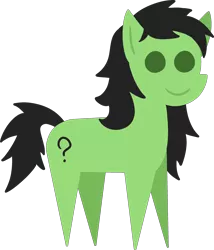 Size: 2475x2891 | Tagged: safe, alternate version, artist:poniidesu, derpibooru import, oc, oc:anonfilly, unofficial characters only, pony, base used, cute, female, filly, high res, pointy ponies, question mark, simple background, solo, transparent background