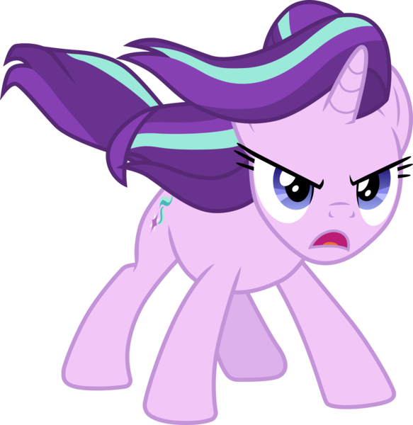 Size: 3000x3090 | Tagged: safe, artist:cloudyglow, artist:illumnious, derpibooru import, starlight glimmer, pony, unicorn, the ending of the end, .ai available, cutie mark, female, high res, mare, open mouth, simple background, solo, transparent background, vector