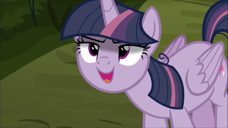 Size: 1669x938 | Tagged: cropped, derpibooru import, kubrick stare, mean twilight sparkle, open mouth, safe, screencap, sinister, solo, the mean 6