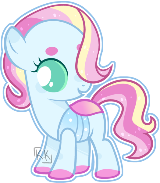 Size: 2064x2360 | Tagged: artist:kurosawakuro, base used, changepony, derpibooru import, female, filly, hybrid, magical lesbian spawn, oc, offspring, parent:coconut cream, parent:ocellus, safe, simple background, solo, transparent background