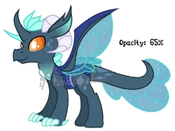 Size: 637x480 | Tagged: artist:ipandacakes, base used, derpibooru import, dragonling, hybrid, interspecies offspring, oc, offspring, parent:princess ember, parents:embrax, parent:thorax, safe, simple background, solo, transparent background, watermark