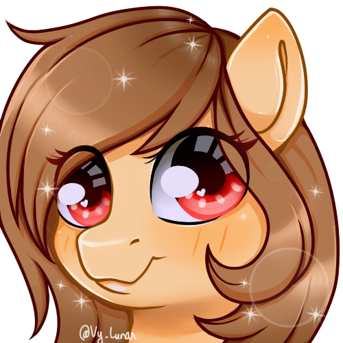 Size: 500x500 | Tagged: safe, artist:thanhvy15599, derpibooru import, oc, unofficial characters only, earth pony, pony, commission, commission result, female, mare, red eyes, simple background, solo, sparkles, transparent background