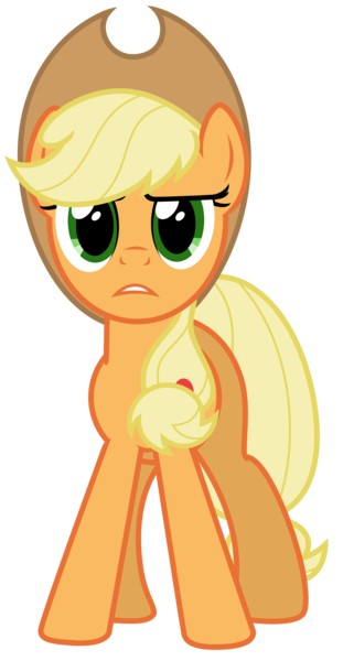 Size: 3967x7653 | Tagged: safe, artist:estories, derpibooru import, applejack, pony, absurd resolution, applejack's hat, cowboy hat, hat, simple background, solo, transparent background, vector