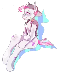 Size: 1508x1875 | Tagged: safe, artist:octogreed, derpibooru import, oc, unofficial characters only, earth pony, pony, semi-anthro, backwards ballcap, bandaid, baseball cap, cap, clothes, hat, simple background, solo, transparent background, vest