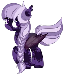 Size: 1280x1516 | Tagged: safe, artist:magicdarkart, derpibooru import, oc, bat pony, pony, base used, deviantart watermark, female, mare, obtrusive watermark, simple background, solo, transparent background, watermark