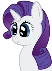 Size: 1412x1923 | Tagged: safe, alternate version, artist:mfg637, derpibooru import, rarity, unicorn, .svg available, bust, derp render, derp vector, digital art, female, mare, portrait, simple background, solo, svg, transparent background, vector