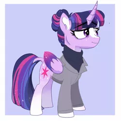 Size: 1200x1200 | Tagged: alicorn, artist:scarletskitty12, clothes, derpibooru import, jacket, older, older twilight, safe, scholar, simple background, solo, twilight sparkle, twilight sparkle (alicorn)