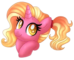 Size: 1071x873 | Tagged: safe, artist:kimmyartmlp, derpibooru import, luster dawn, pony, unicorn, the last problem, cute, female, lusterbetes, mare, simple background, smiling, solo, starry eyes, transparent background, wingding eyes