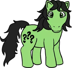 Size: 955x905 | Tagged: safe, artist:poniidesu, derpibooru import, oc, oc:anonfilly, unofficial characters only, earth pony, pony, /mlp/, cute, drawthread, female, filly, g1, looking at you, ocbetes, simple background, solo, transparent background