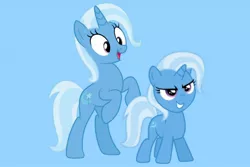 Size: 1280x854 | Tagged: artist:media1997, derpibooru import, female, filly, mare, past and present, safe, trixie, younger