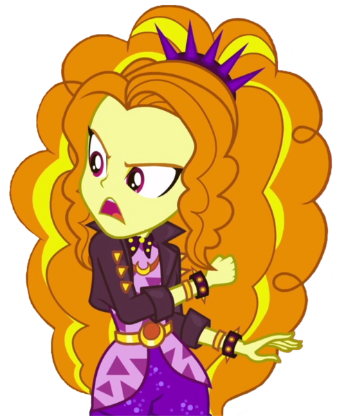 #1805523 - adagio dazzle, annoyed, background removed, clothes ...