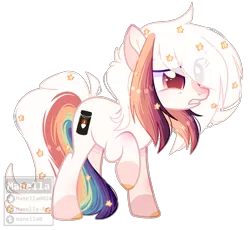 Size: 2500x2304 | Tagged: safe, artist:lazuli, artist:manella-art, derpibooru import, oc, oc:ayaka, ponified, earth pony, pony, alternate design, base used, eye clipping through hair, female, mare, simple background, solo, species swap, transparent background