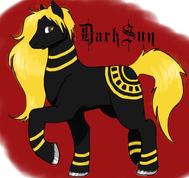 Size: 725x683 | Tagged: safe, artist:lavvythejackalope, derpibooru import, oc, oc:darksun, unofficial characters only, earth pony, pony, abstract background, earth pony oc, male, raised hoof, solo, stallion, unshorn fetlocks