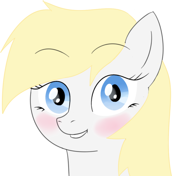 Size: 788x805 | Tagged: safe, artist:poniidesu, derpibooru import, oc, oc:aryanne, unofficial characters only, earth pony, pony, 4chan, aryan, aryan pony, blonde, blue eyes, blushing, female, mare, nazi, nazipone, simple background, smiling, solo, transparent background