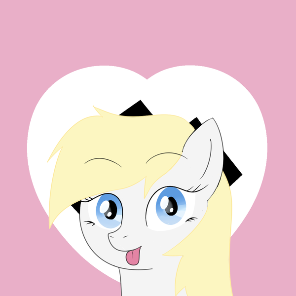 Size: 1250x1250 | Tagged: safe, artist:poniidesu, derpibooru import, oc, oc:aryanne, unofficial characters only, earth pony, pony, 4chan, aryan, aryan pony, blonde, blue eyes, blushing, female, mare, mlem, national socialist german workers' party, nazi, nazipone, silly, smiling, solo, tongue out