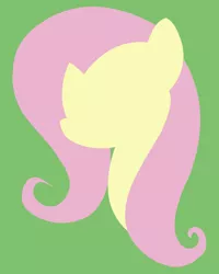 Size: 4000x5000 | Tagged: safe, artist:egor418, derpibooru import, fluttershy, pegasus, pony, bust, female, green background, mare, minimalist, modern art, portrait, profile, simple background, solo