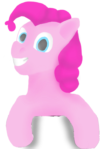 Size: 905x1307 | Tagged: safe, artist:gamedevanon, derpibooru import, pinkie pie, earth pony, pony, cute, diapinkes, digital art, female, happy, looking at you, simple background, smiling, solo, transparent background, white background