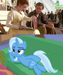 Size: 502x597 | Tagged: derpibooru import, draw me like one of your french girls, edit, kate winslet, leonardo dicaprio, meme, reference, road to friendship, safe, screencap, titanic, trixie