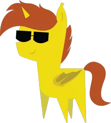 Size: 5403x5962 | Tagged: safe, artist:cosmiceclipsed, derpibooru import, oc, oc:raven, unofficial characters only, pony, unicorn, pointy ponies, simple background, solo, sunglasses, transparent background