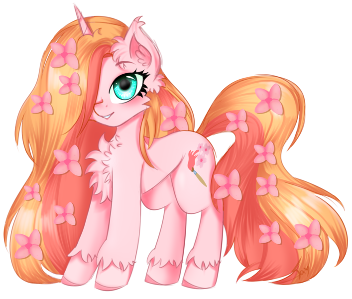 Size: 1792x1520 | Tagged: safe, artist:tayblossom, derpibooru import, oc, unofficial characters only, unicorn, chest fluff, ear fluff, simple background, solo, transparent background