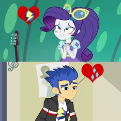 Size: 1280x1280 | Tagged: safe, artist:themexicanpunisher, derpibooru import, flash sentry, rarity, equestria girls, equestria girls series, rainbow rocks, spring breakdown, spoiler:eqg series (season 2), female, male, sentrity, shipping, shipping domino, straight