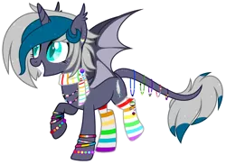 Size: 3192x2328 | Tagged: safe, artist:aestheticallylithi, artist:lazuli, derpibooru import, oc, oc:elizabat stormfeather, unofficial characters only, alicorn, bat pony, bat pony alicorn, pony, agender pride flag, alicorn oc, aromantic pride flag, asexual pride flag, badge, base used, bat pony oc, bat wings, bisexual pride flag, bracelet, clothes, cute, ear piercing, earring, female, freckles, gay pride, gay pride flag, genderfluid pride flag, genderqueer pride flag, grin, heart, horn, intersex pride flag, jewelry, lesbian pride flag, mare, necklace, nonbinary pride flag, pansexual pride flag, piercing, polyamory pride flag, polysexual pride flag, pride, pride flag, rainbow socks, raised hoof, raised leg, redesign, scarf, simple background, smiling, socks, solo, striped socks, transgender pride flag, transparent background, wall of tags, watermark, wings, wristband