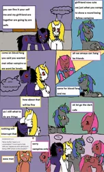 Size: 1070x1759 | Tagged: safe, artist:ask-luciavampire, derpibooru import, oc, earth pony, pony, vampire, vampony, tumblr:ask-ponys-university, 1000 hours in ms paint, ask, comic, tumblr