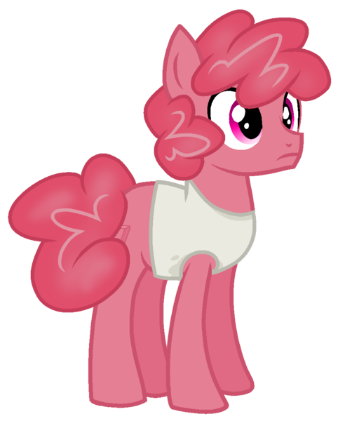 Size: 926x1152 | Tagged: safe, artist:rainbow eevee, derpibooru import, ponified, earth pony, eraser pony, object pony, original species, pony, battle for bfdi, battle for dream island, bfb, bfdi, clothes, eraser, eraser (bfb), implied pinkie pie, male, pink eyes, simple background, solo, tanktop, transparent background