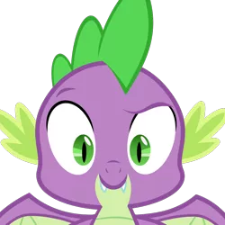 Size: 1034x1034 | Tagged: artist:the smiling pony, derpibooru, derpibooru badge, derpibooru import, dragon, looking at you, male, meta, safe, simple background, solo, spike, svg, .svg available, transparent background, vector
