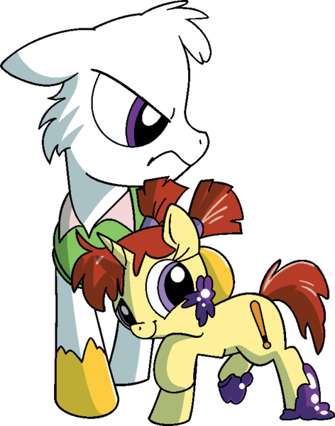 Size: 657x836 | Tagged: safe, artist:vgc2001, derpibooru import, ponified, earth pony, pony, unicorn, angry, baseball bat, bow, clothes, darkwing duck, drake mallard, female, filly, gosalyn mallard, hair bow, male, shirt, stain, stallion, sweater