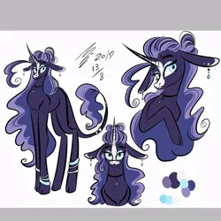 Size: 750x750 | Tagged: artist needed, source needed, safe, derpibooru import, rarity, pony, unicorn, leak, spoiler:g5, female, g5, mare, rarity (g5), redesign