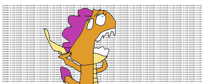 Size: 1346x549 | Tagged: 1000 hours in ms paint, angry, artist:1126jewel5, derpibooru import, dragon, dragoness, female, meme, no pupils, quality, safe, screaming, simple background, smolder, solo, teeth, text, triggered, white background, wingless