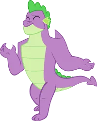 Size: 4810x6001 | Tagged: absurd resolution, artist:memnoch, derpibooru import, dragon, gigachad spike, older, older spike, safe, simple background, solo, spike, the last problem, transparent background, vector, winged spike