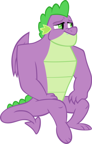 Size: 3738x5878 | Tagged: artist:memnoch, derpibooru import, dragon, gigachad spike, older, older spike, safe, simple background, solo, spike, the last problem, transparent background, winged spike