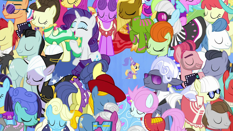 Size: 1280x720 | Tagged: safe, artist:lumorn, artist:matthewjabeznazarioa, derpibooru import, edit, edited screencap, screencap, berry preppy, blue nile, bruce mane, crimson cream, daisy, diamond cutter, don neigh, eclair créme, fashion statement, fine line, flower wishes, hoity toity, jangles, lavender bloom, mare e. belle, masquerade, maxie, midnight fun, noi, north star, orion, perfect pace, photo finish, picture frame (character), picture perfect, pretty vision, pursey pink, rarity, regal candent, shooting star (character), soigne folio, spaceage sparkle, spectrum shades, star gazer, stella lashes, swanky hank, turbo bass, unnamed character, unnamed pony, earth pony, pony, unicorn, fanfic:noi the luckiest filly alive, luna eclipsed, she's all yak, 20% cooler, awesome, background pony, background pony strikes again, best pony, bowtie, canterlot elite, clothes, costume, cute, dress, elise, elite, excitement, eyes closed, fanfic art, female, filly, foal, formal, formal attire, formal dress, formal wear, glasses, gown, hat, headdress, headgear, headwear, hennin, implied coloratura, implied yak, implied yona, male, mare, masqueradorable, necktie, nightmare night, nightmare night costume, noiabetes, princess costume, princess dress, princess noi, raribetes, regal clothing, shirt collar, smiling, stallion, stella, suit, sunglasses, sweater, sweatshirt, sweet dreams fuel, this will end in awesome, this will end in excitement, turtleneck, turtleneck sweater, tuxedo, vest, wall of tags