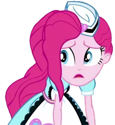 Size: 2048x2224 | Tagged: safe, derpibooru import, edit, edited screencap, editor:lonely fanboy48, screencap, pinkie pie, equestria girls, equestria girls series, five stars, spoiler:eqg series (season 2), background removed, cute, depressed, sad, simple background, solo, transparent background