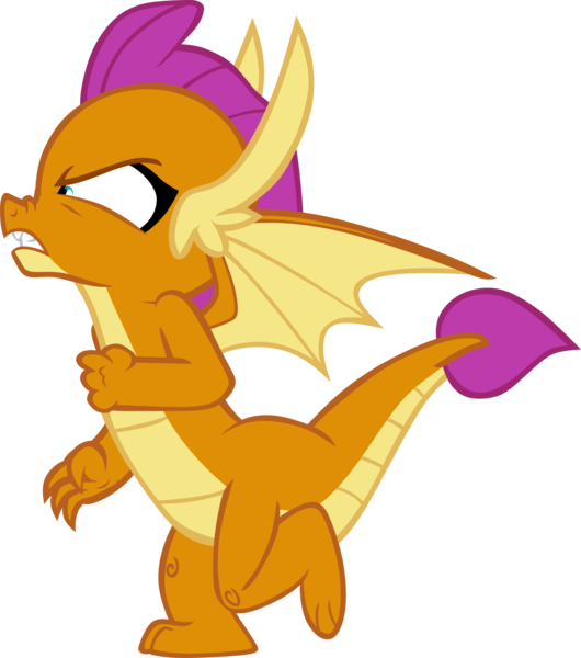 Size: 5165x5846 | Tagged: angry, artist:memnoch, claws, clenched fist, cute, cute when angry, derpibooru import, dragon, dragoness, fangs, female, gritted teeth, horns, raised leg, safe, shrunken pupils, side view, simple background, smolder, smolderbetes, smolder is not amused, solo, spread wings, squint, sweet and smoky, threatening, toes, transparent background, try me, unamused, vector, warning, wings