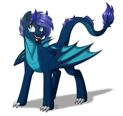 Size: 3500x3300 | Tagged: safe, artist:jack-pie, derpibooru import, oc, unofficial characters only, dracony, dragon, hybrid, pony, digital art, male, simple background, smiling, solo, stallion, transparent background