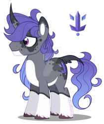 Size: 818x976 | Tagged: safe, artist:eyesorefortheblind, deleted from derpibooru, derpibooru import, oc, oc:cluster shade, oc:crystal cluster, alicorn, pony, umbrum, base used, image, png, simple background, solo, transparent background