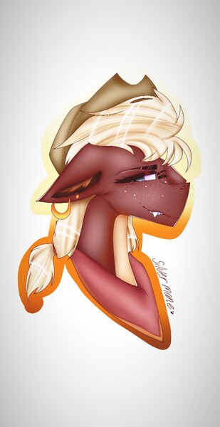 Size: 1080x2094 | Tagged: safe, derpibooru import, oc, earth pony, blonde