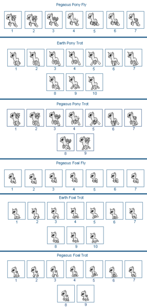 Size: 421x881 | Tagged: safe, artist:paintapastime, derpibooru import, oc, unofficial characters only, earth pony, pegasus, pony, unicorn, base, earth pony oc, female, filly, horn, mare, pegasus oc, pixel art, simple background, transparent background, unicorn oc, walking, wings