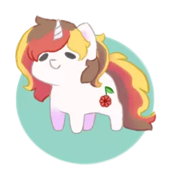 Size: 800x800 | Tagged: safe, artist:bubblegum, derpibooru import, oc, oc:scarlet serenade, unofficial characters only, pony, unicorn, chibi, cute, female, mare, simple background, solo, standing, transparent background